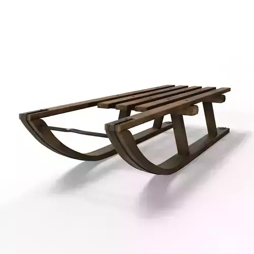 Wooden Sled