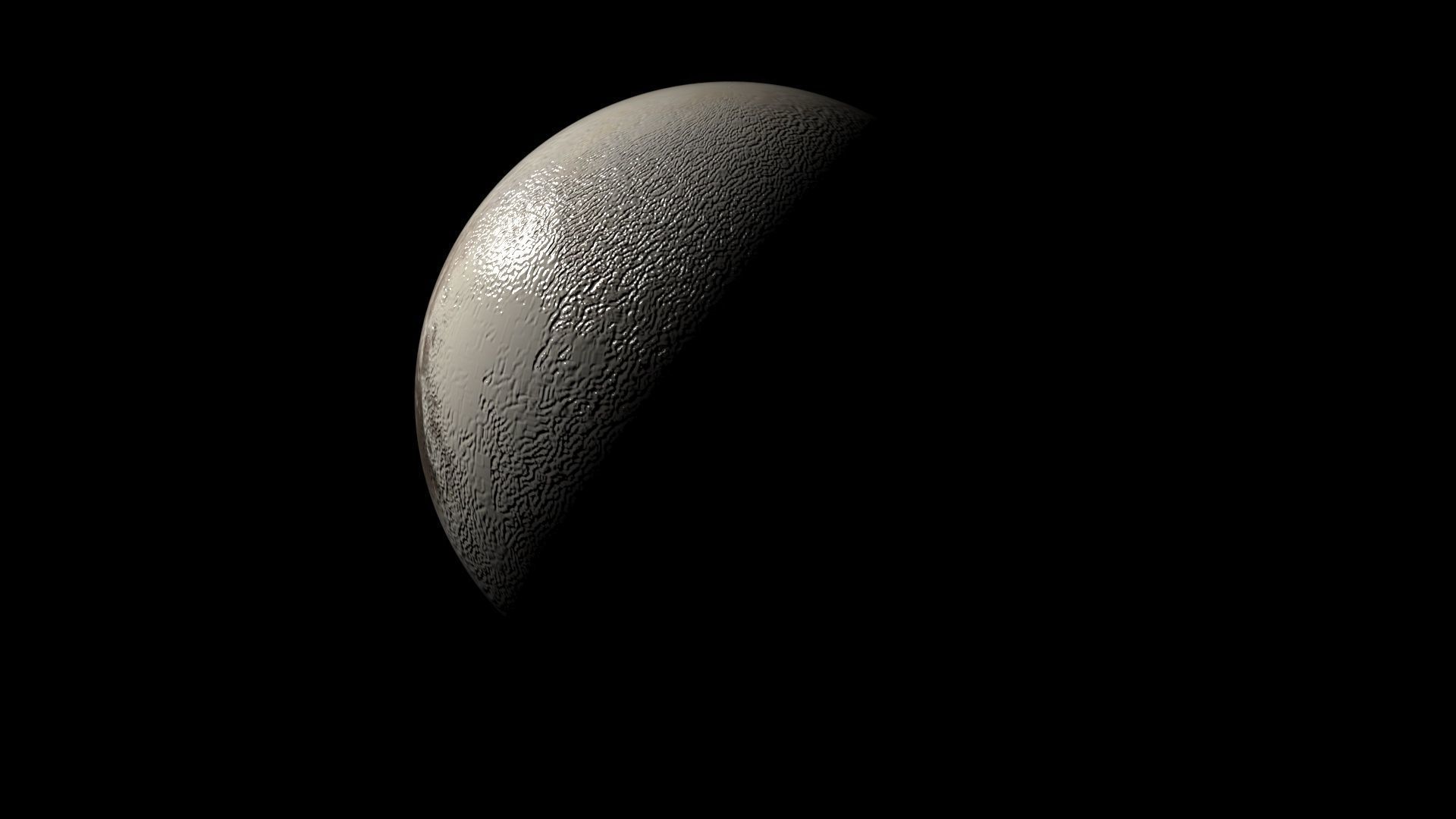 Pluto 3D model_1