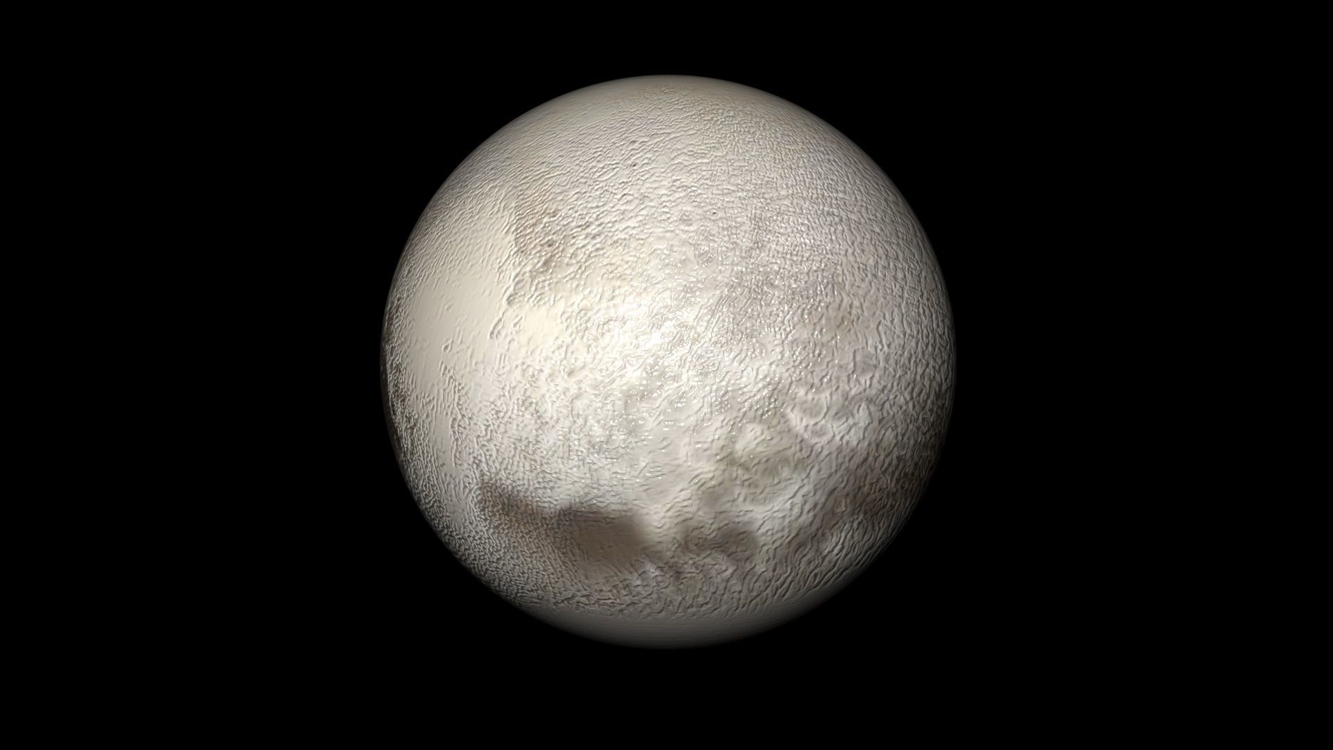 Pluto 3D model_2