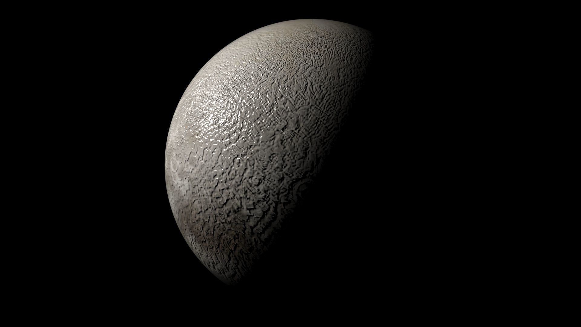 Pluto 3D model_3