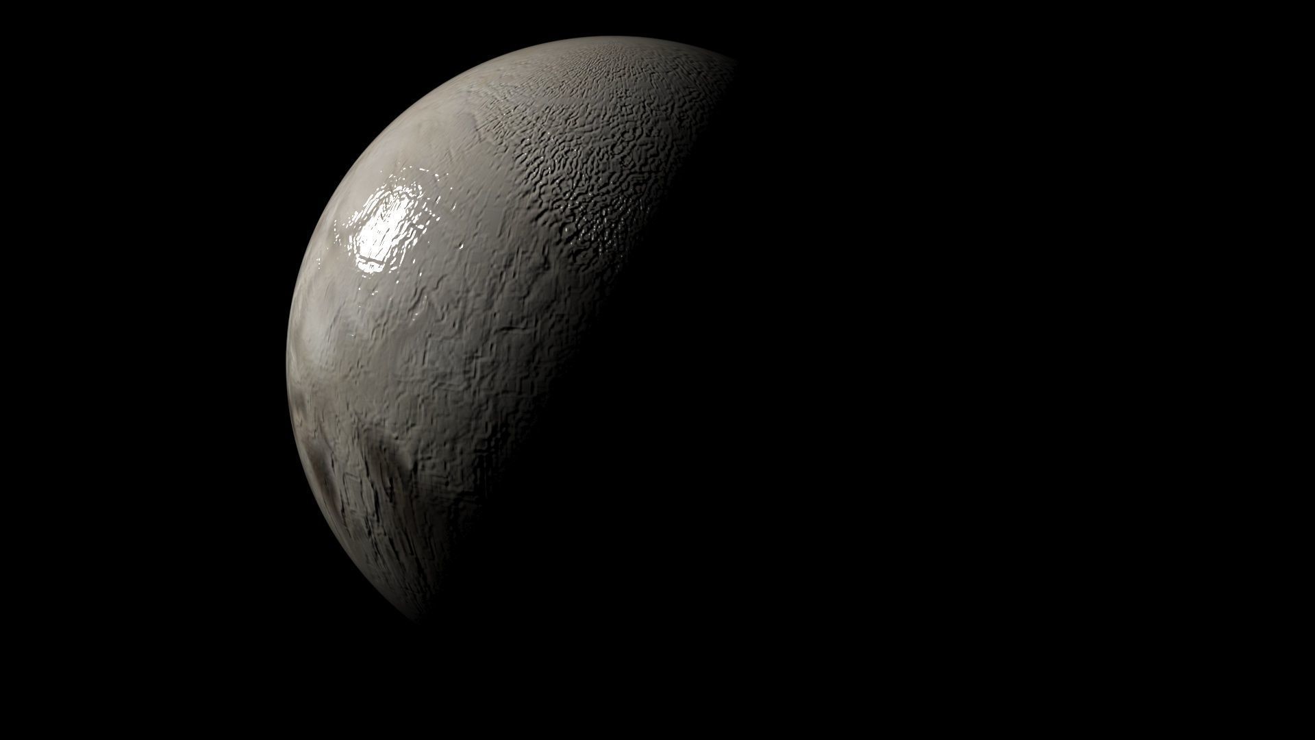 Pluto 3D model_5
