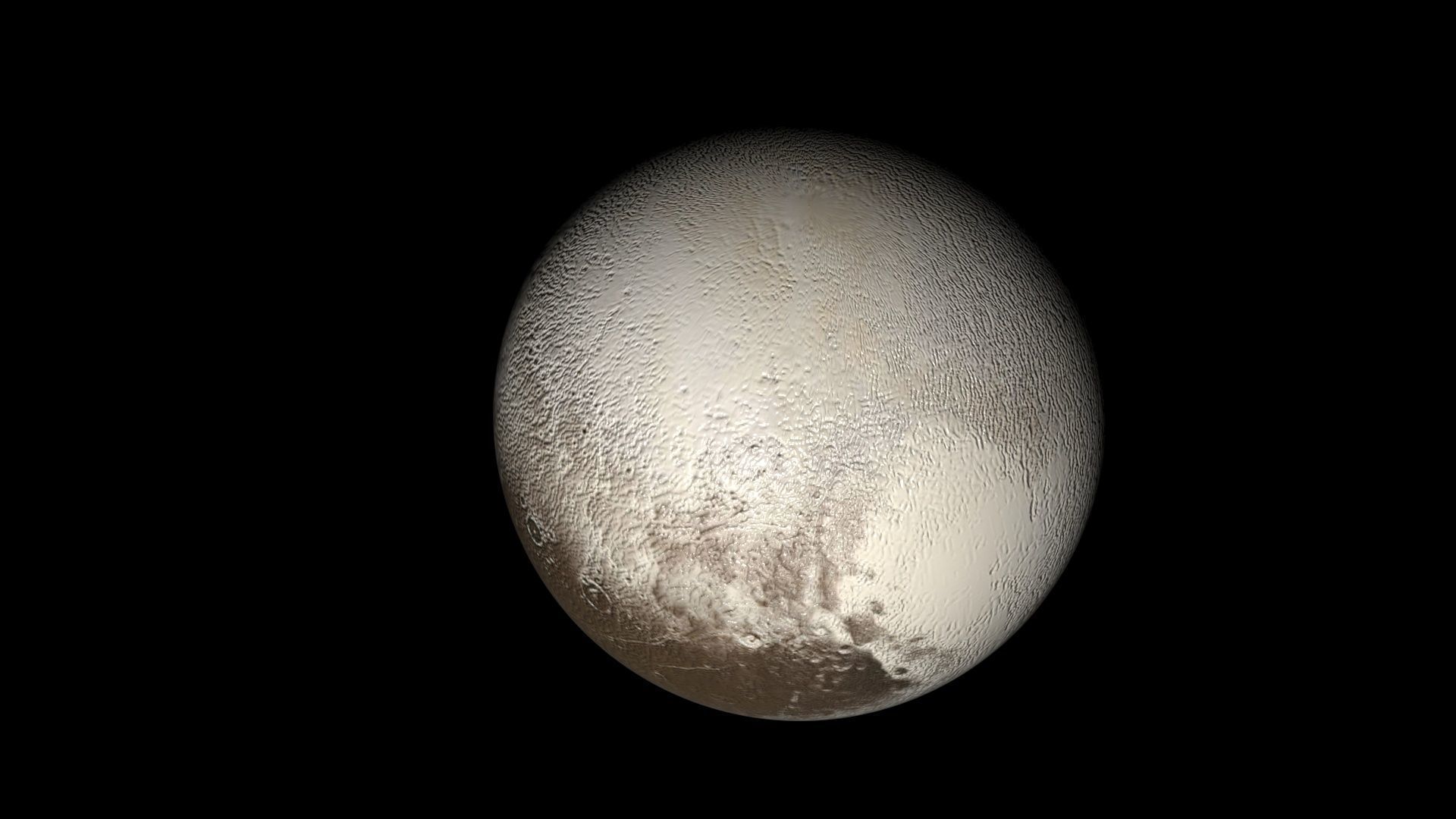 Pluto 3D model_9