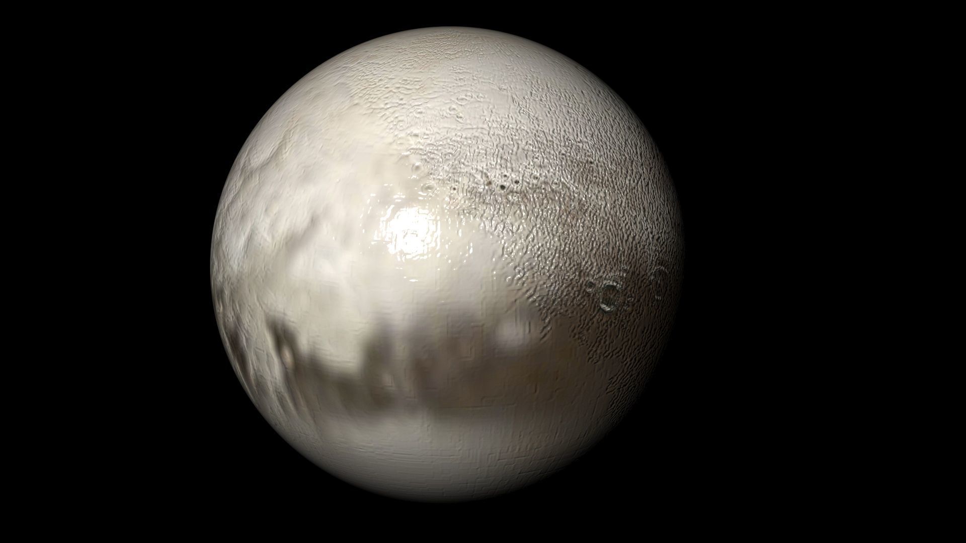 Pluto 3D model_6