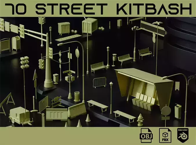 70 street kitbash