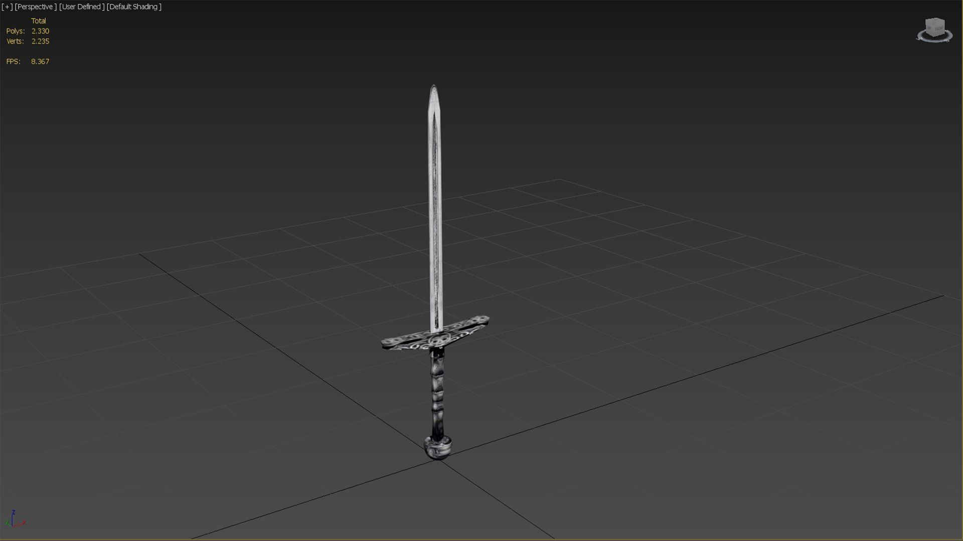 Medieval Weapon and Item pack Low-poly 3D model_9