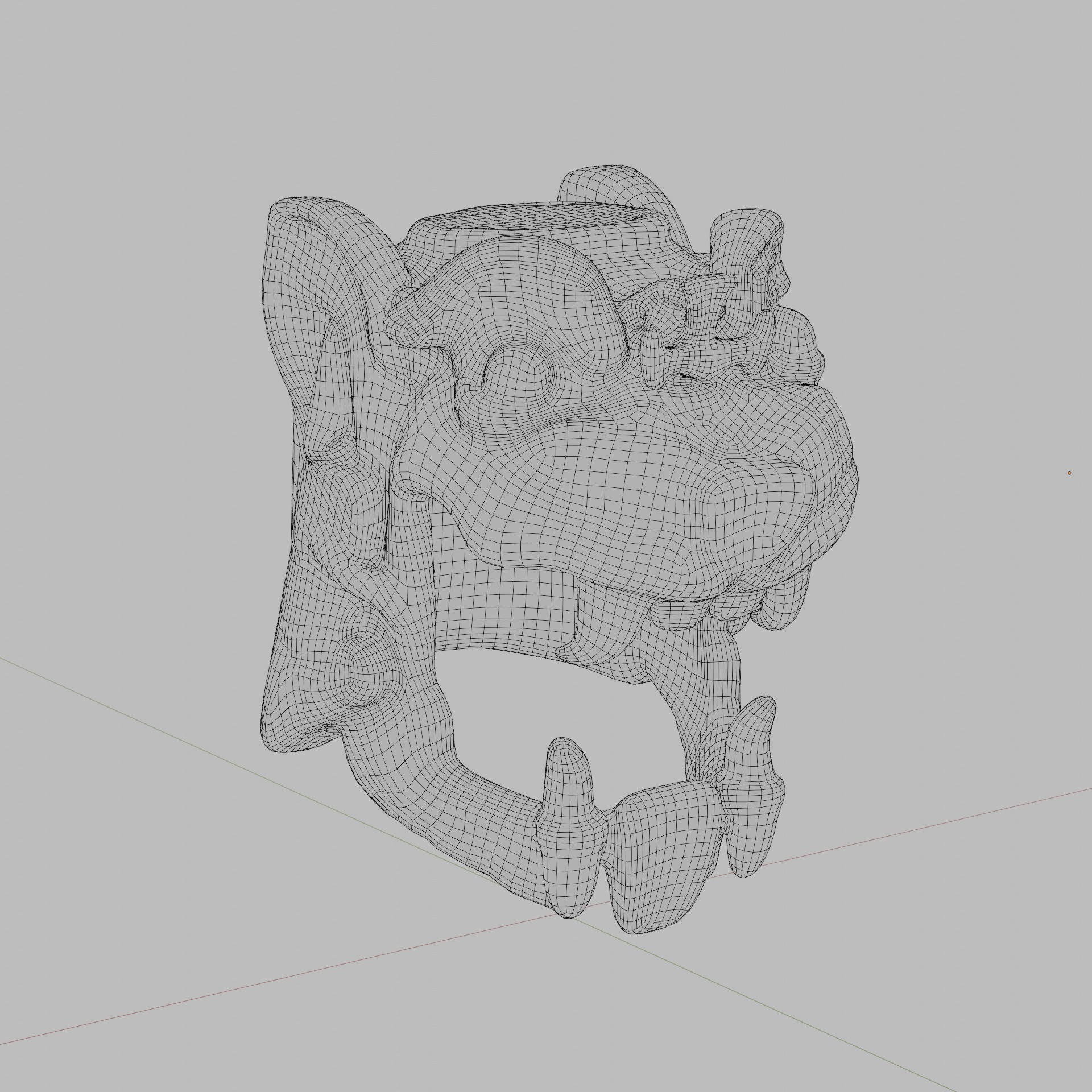 Maya sculptures Pack Low-poly 3D model_21