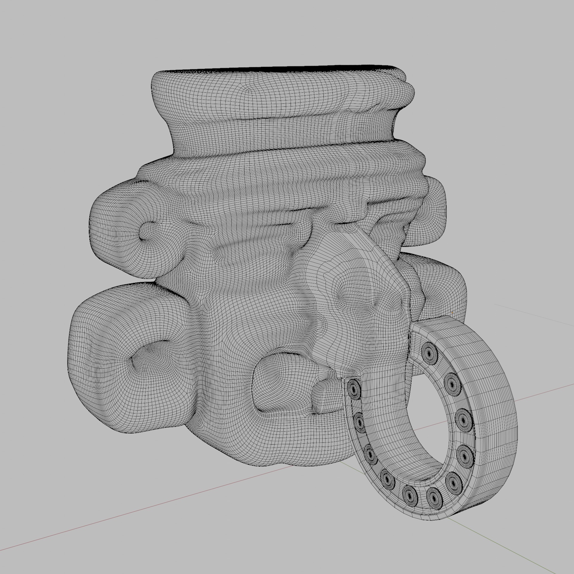 Maya sculptures Pack Low-poly 3D model_25