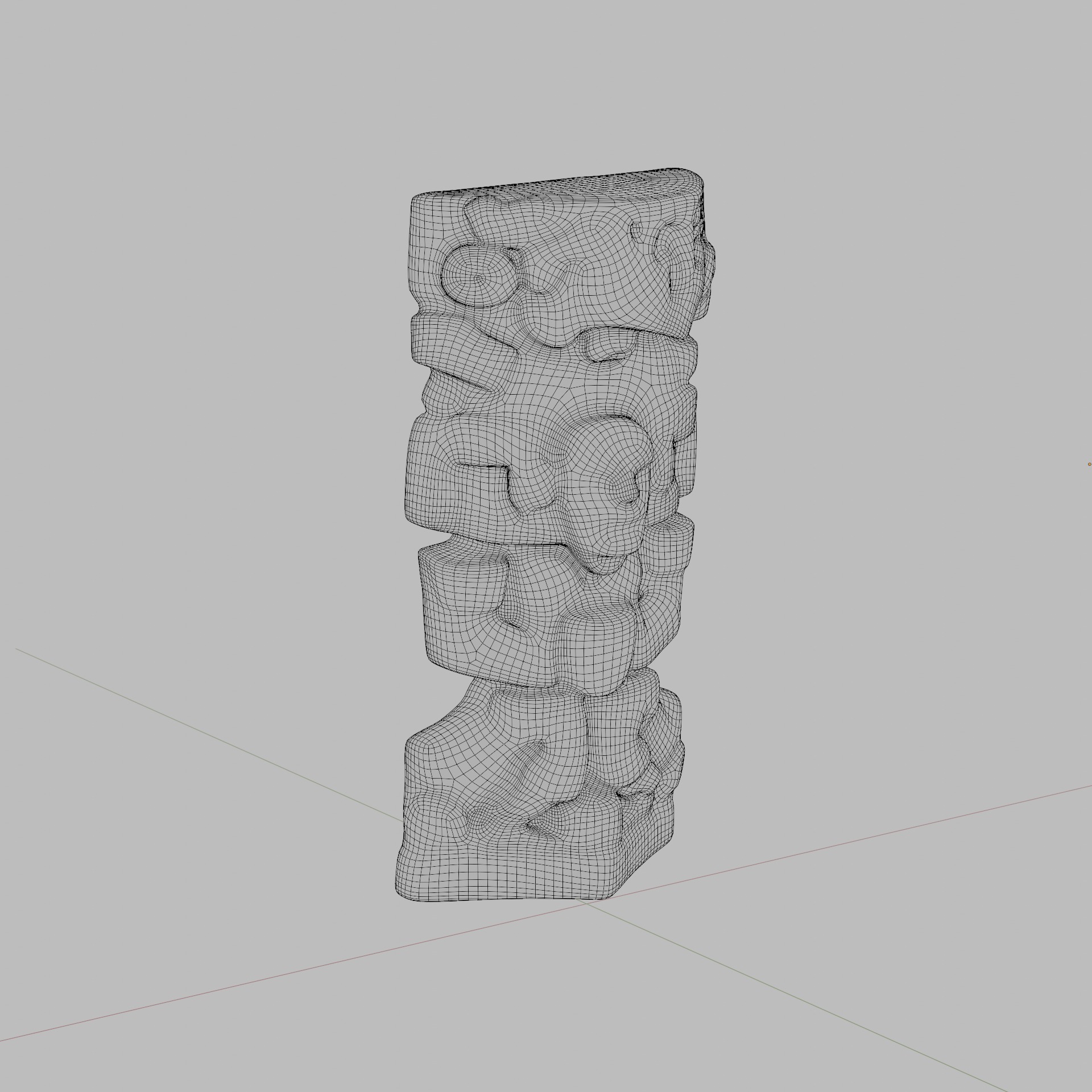 Maya sculptures Pack Low-poly 3D model_22