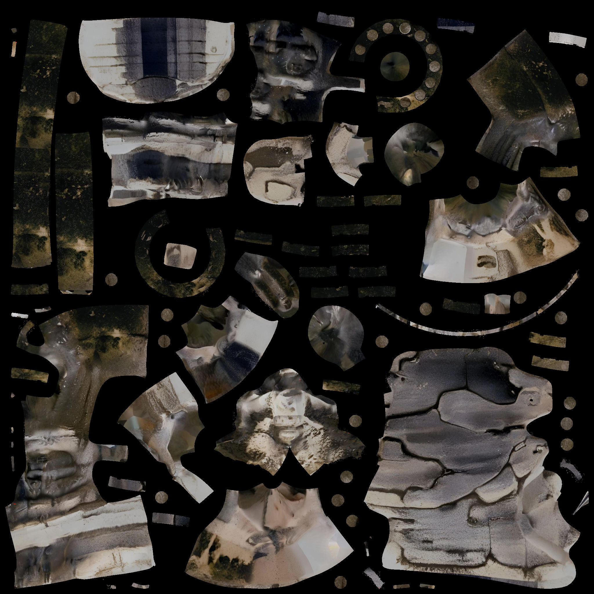 Maya sculptures Pack Low-poly 3D model_30