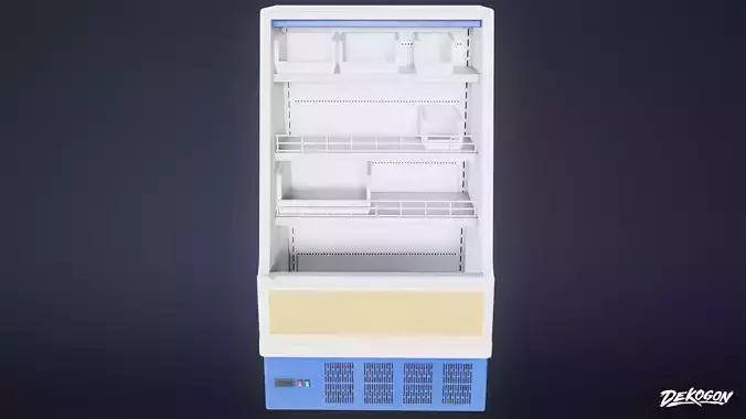 SHOPPING AND GROCERY - Food Holder 01 - LOW POLY