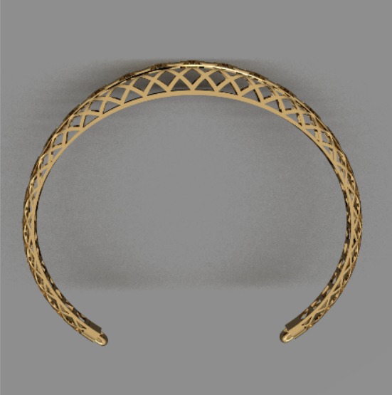 VanCleef Tarnish Bracelets 3D print model_2