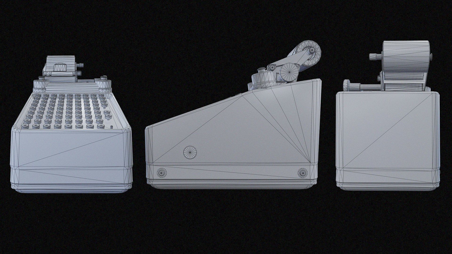 Mega Prop Pack in Realistic and Sci-Fi Style Low-poly 3D model_39