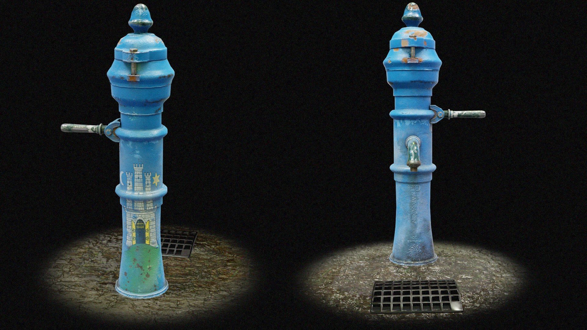 Mega Prop Pack in Realistic and Sci-Fi Style Low-poly 3D model_16