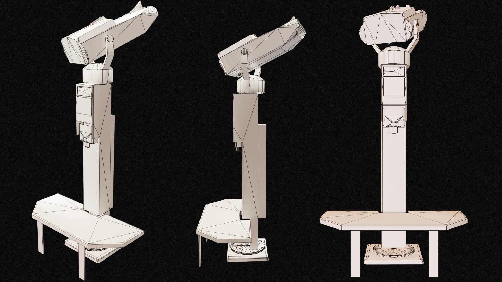 Mega Prop Pack in Realistic and Sci-Fi Style Low-poly 3D model_15