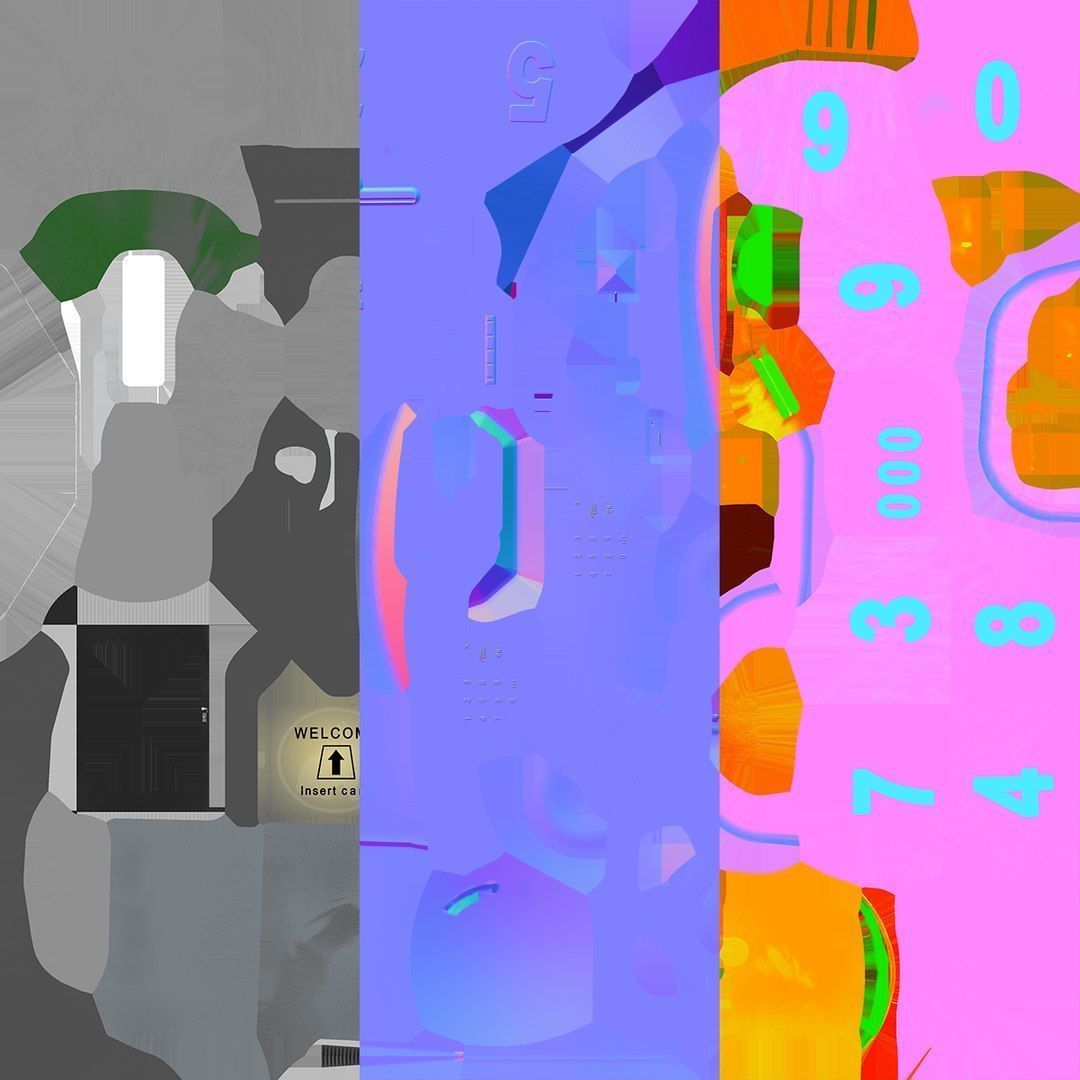 Mega Prop Pack in Realistic and Sci-Fi Style Low-poly 3D model_31