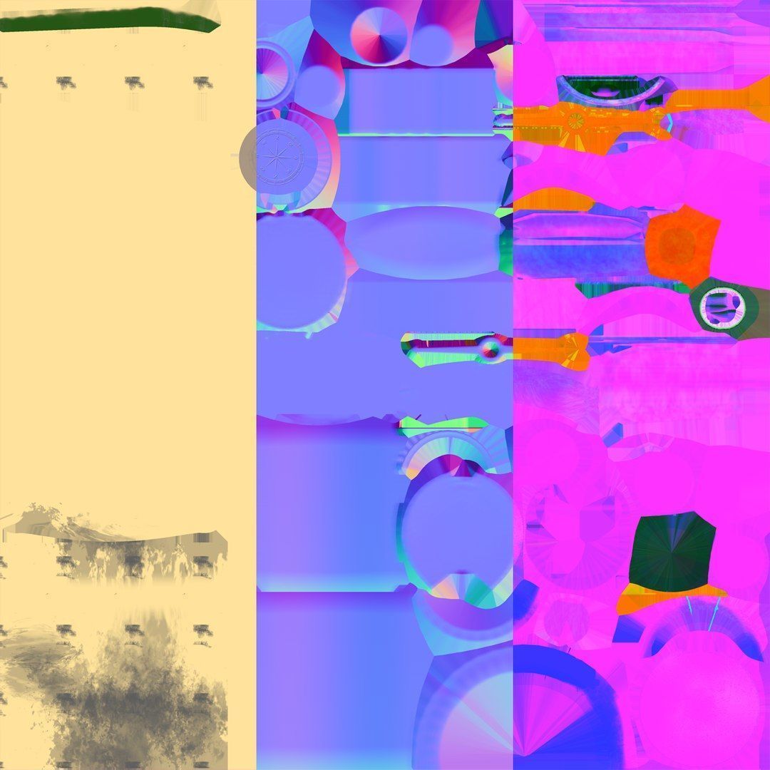 Mega Prop Pack in Realistic and Sci-Fi Style Low-poly 3D model_29