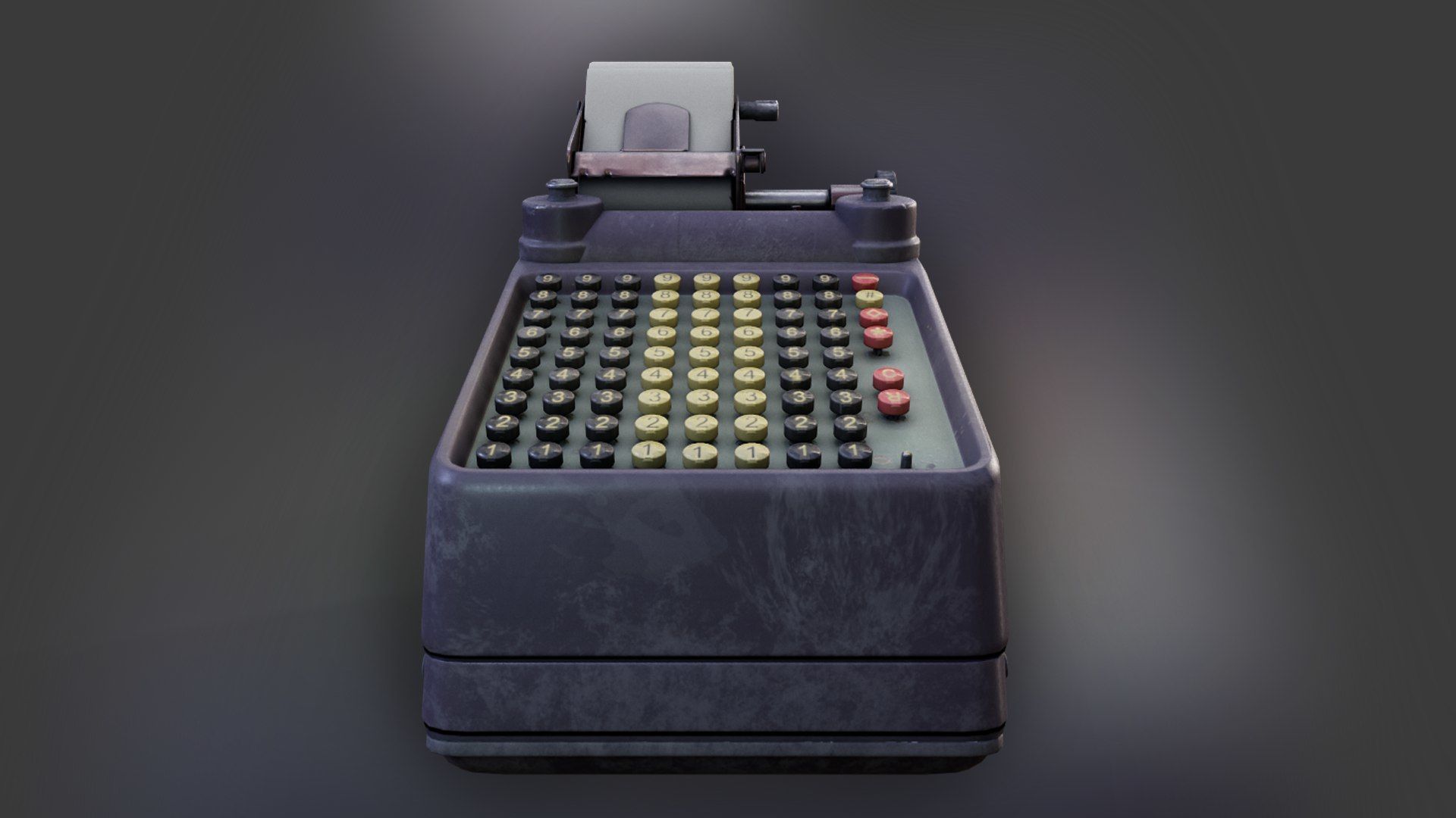 Mega Prop Pack in Realistic and Sci-Fi Style Low-poly 3D model_28