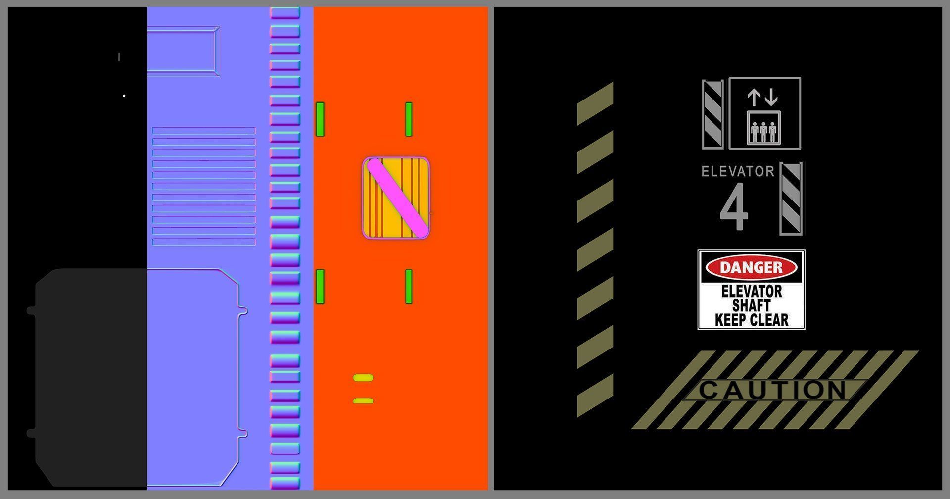 Mega Prop Pack in Realistic and Sci-Fi Style Low-poly 3D model_19