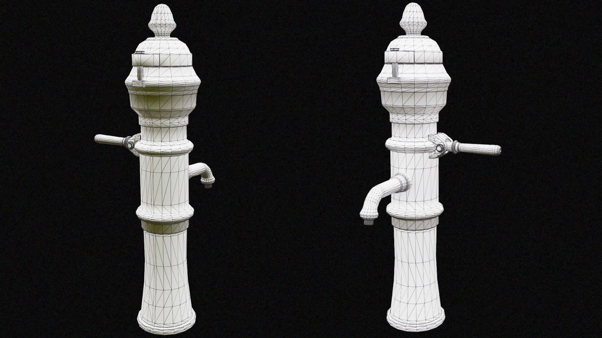 Mega Prop Pack in Realistic and Sci-Fi Style Low-poly 3D model_36