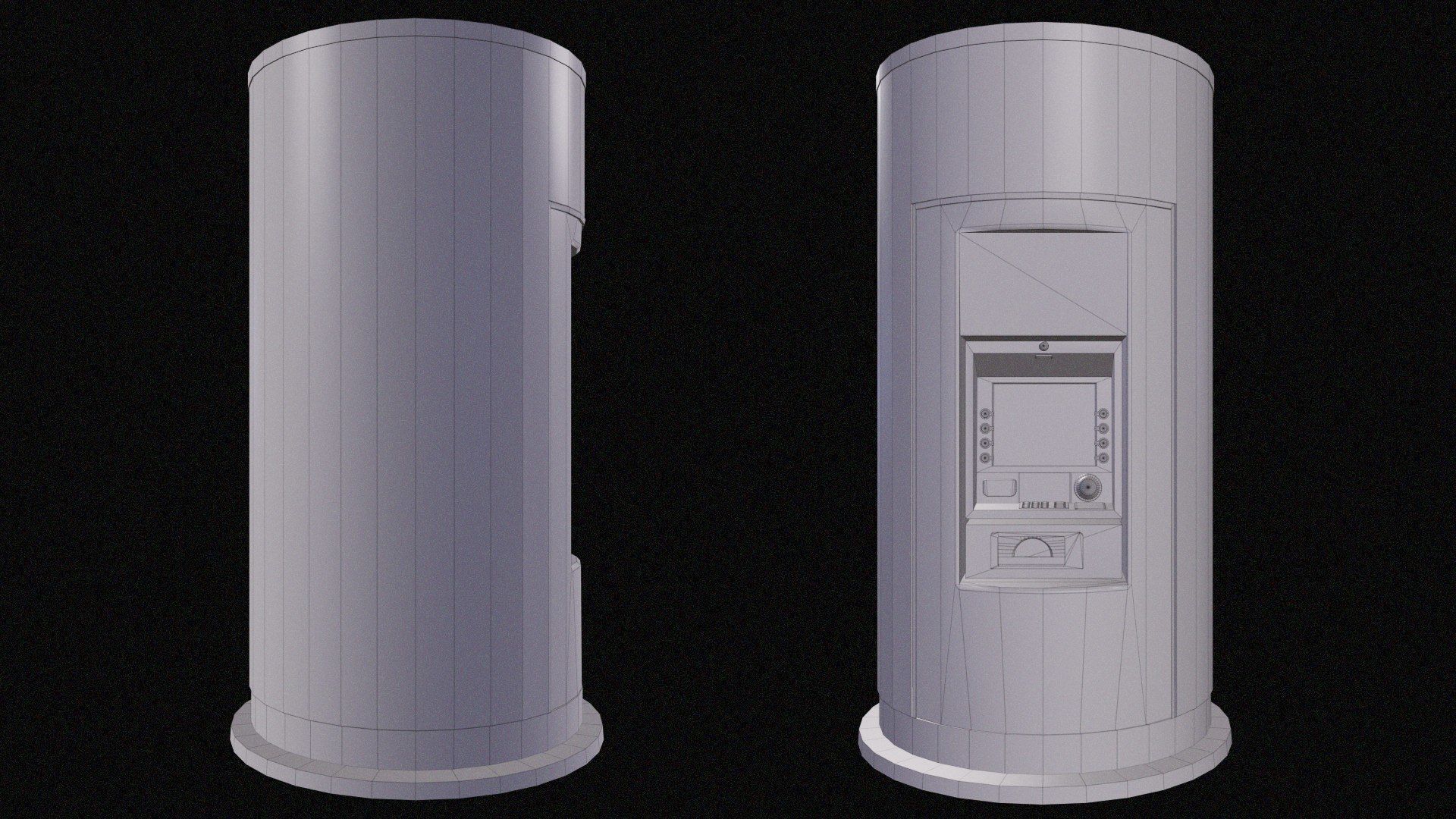 Mega Prop Pack in Realistic and Sci-Fi Style Low-poly 3D model_13