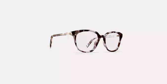 Maeve Eyeglasses in Blush Tortoise 3D model