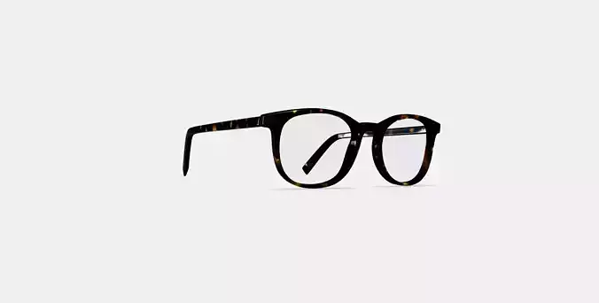 Durand Eyeglasses in Whiskey Tortoise