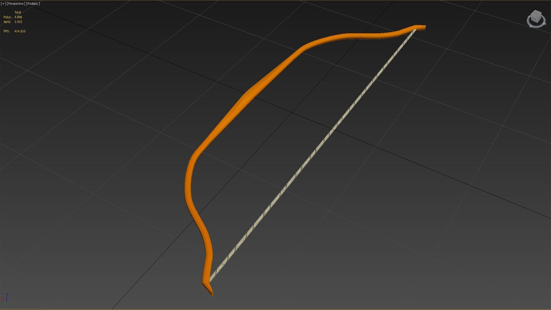 Melee Weapons Pack Low-poly 3D model_9