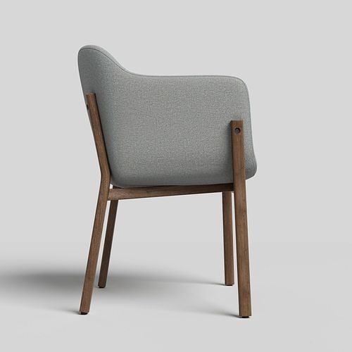 Heals De La Espada Porto Dining Chair 3D model 5