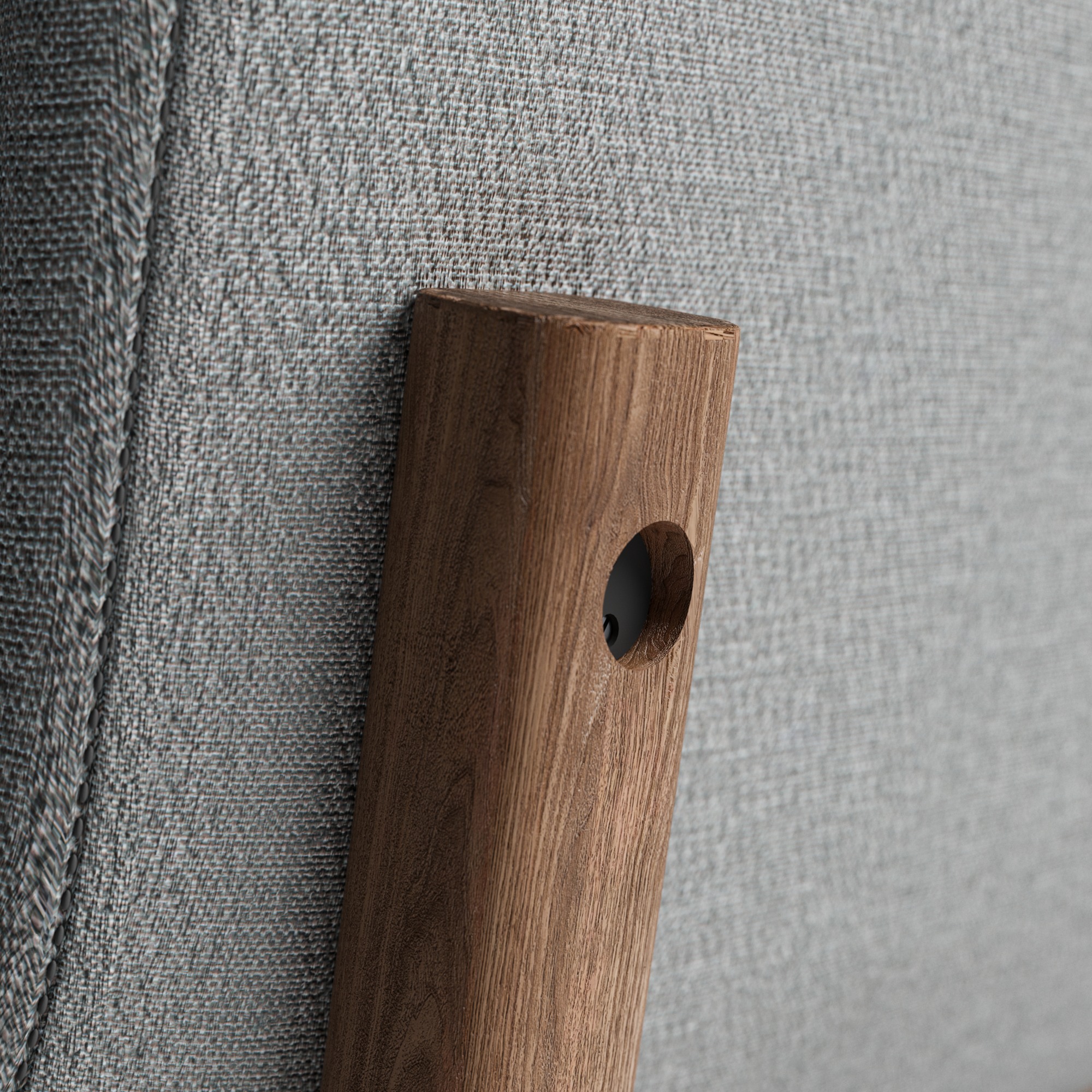 Heals De La Espada Porto Dining Chair 3D model_3