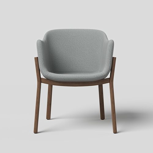 Heals De La Espada Porto Dining Chair 3D model 6