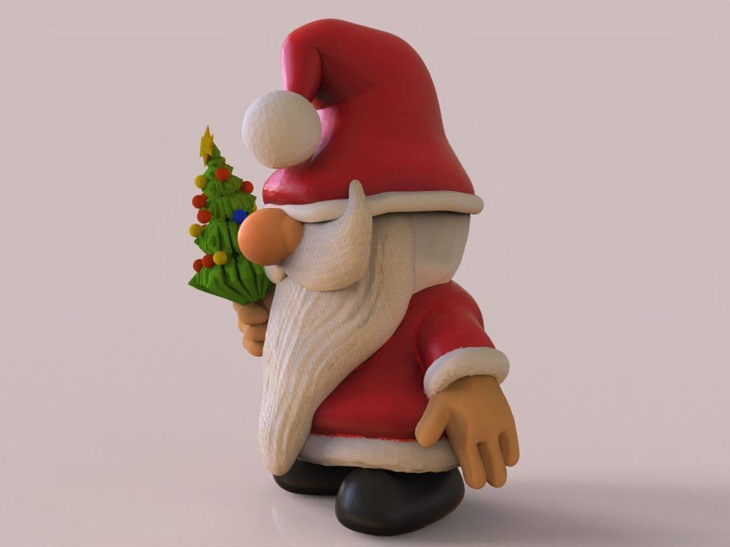 Santa Claus 3D print model_3