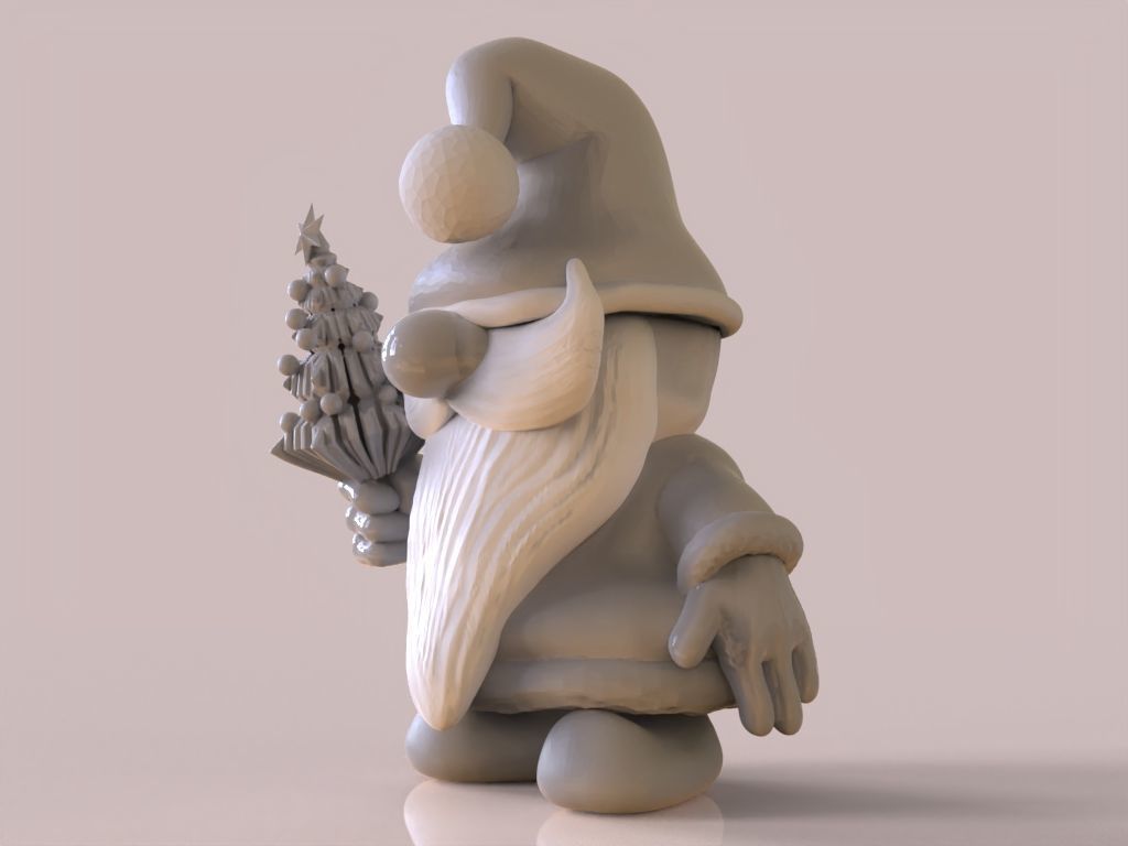 Santa Claus 3D print model_6