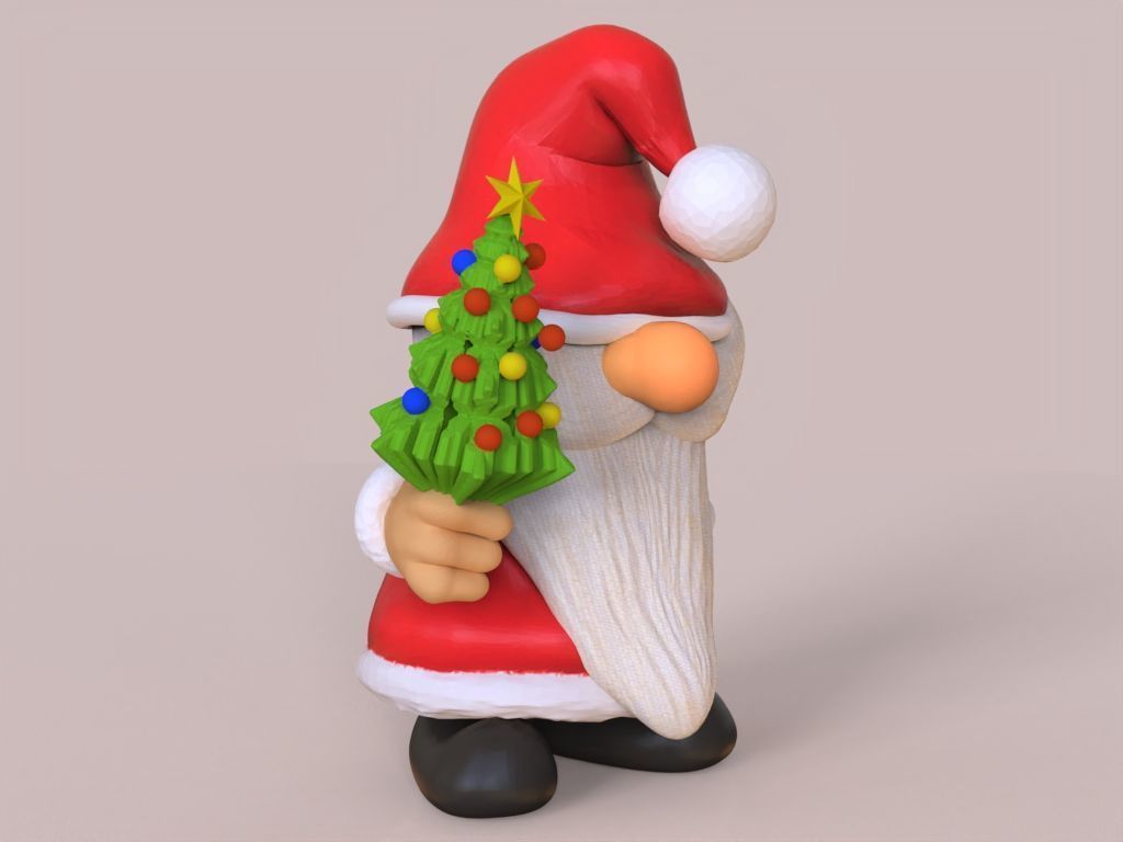 Santa Claus 3D print model_2