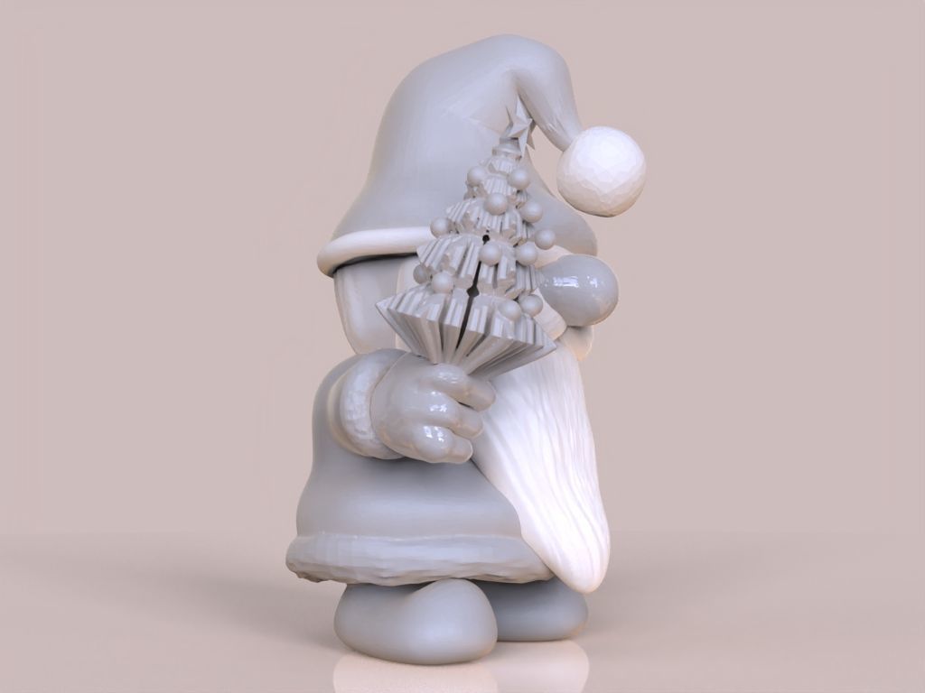 Santa Claus 3D print model_5