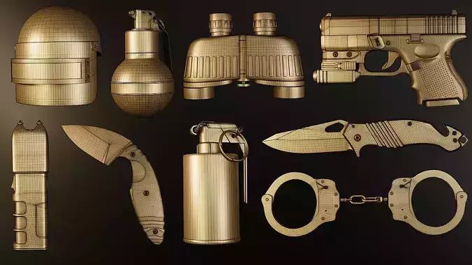 14 Police Equipment Kit