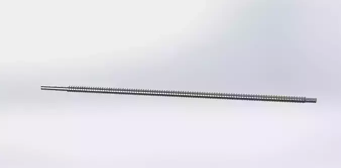 Fuso de Esfera OBR RSFD 4010 4 Ball Screw 3D model