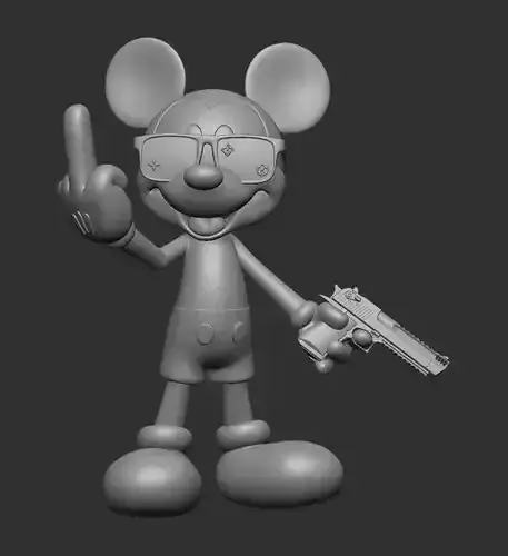 MICKEY MOUSE BAD LOUIS VUITTON