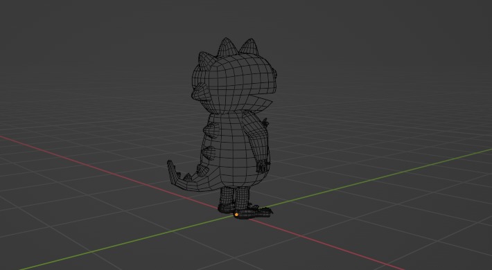 Dino Plushie 3D model_6