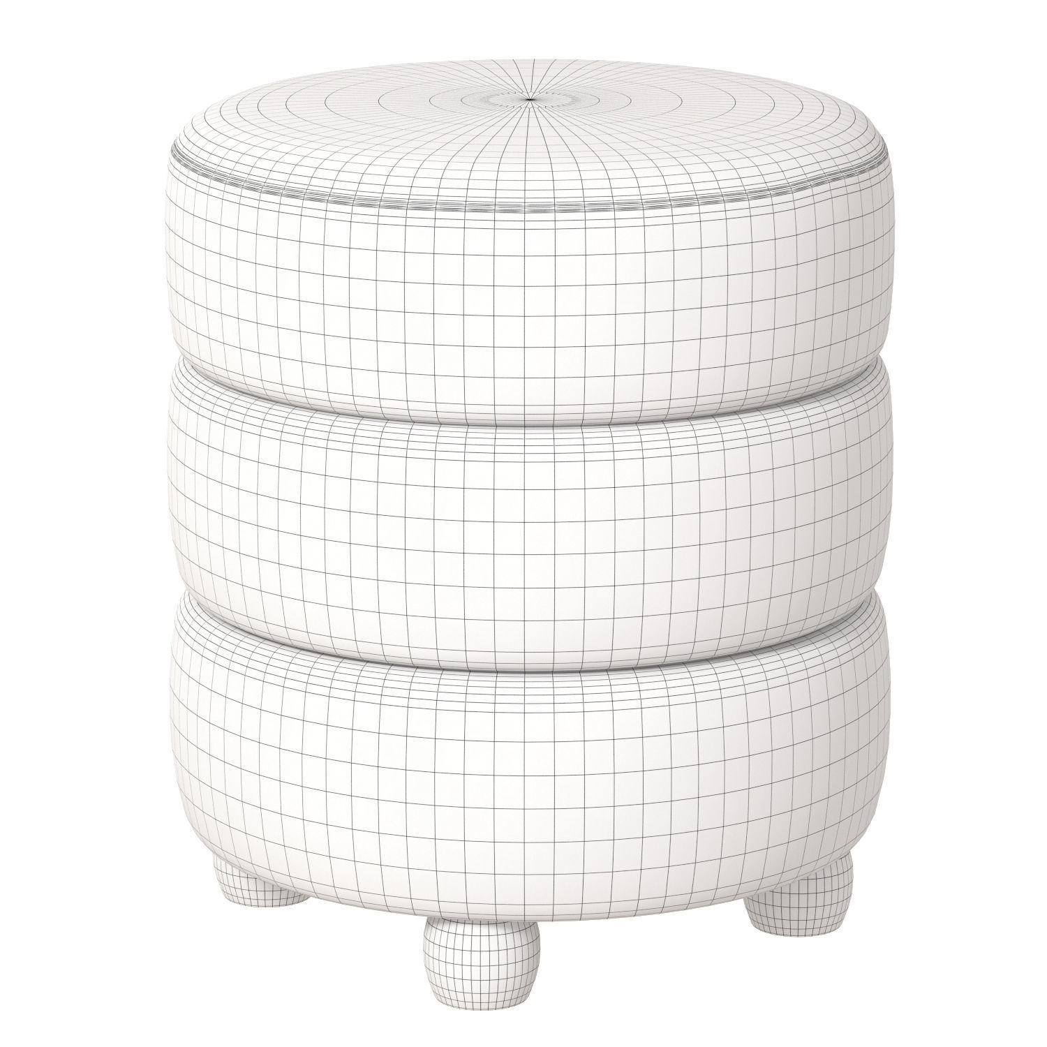 Emi Mole Pouffe 3D model_6