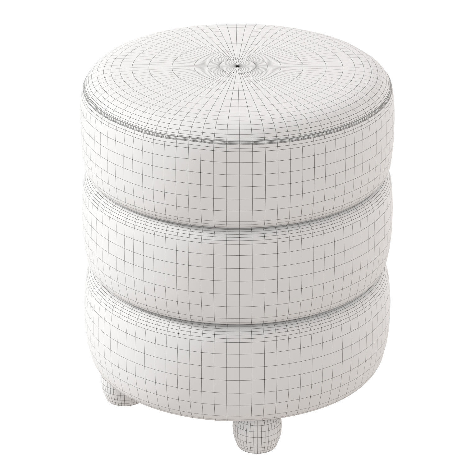 Emi Mole Pouffe 3D model_5