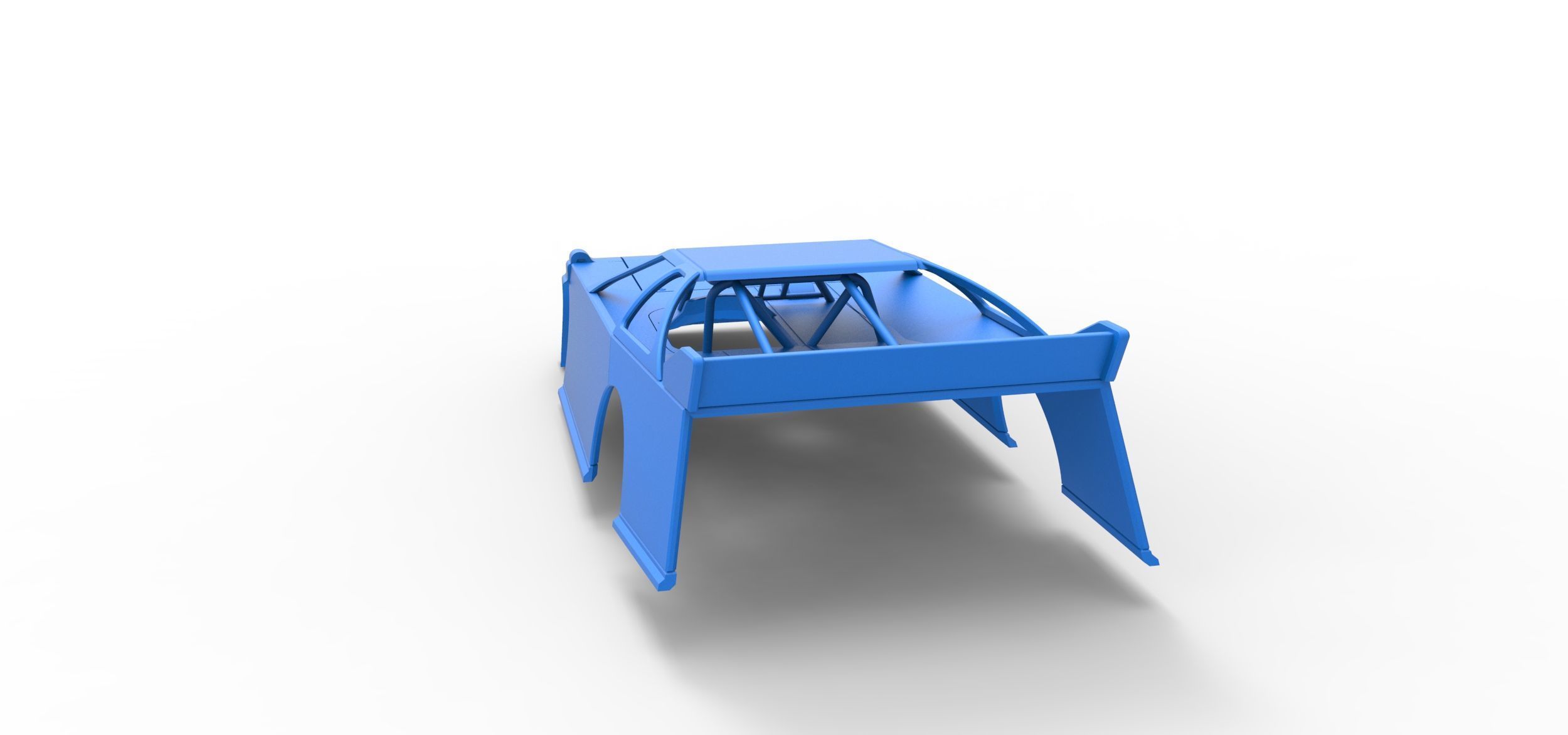 Shell of Super Dirt Late model Version 1 Scale 1 to 25 3D print model_10