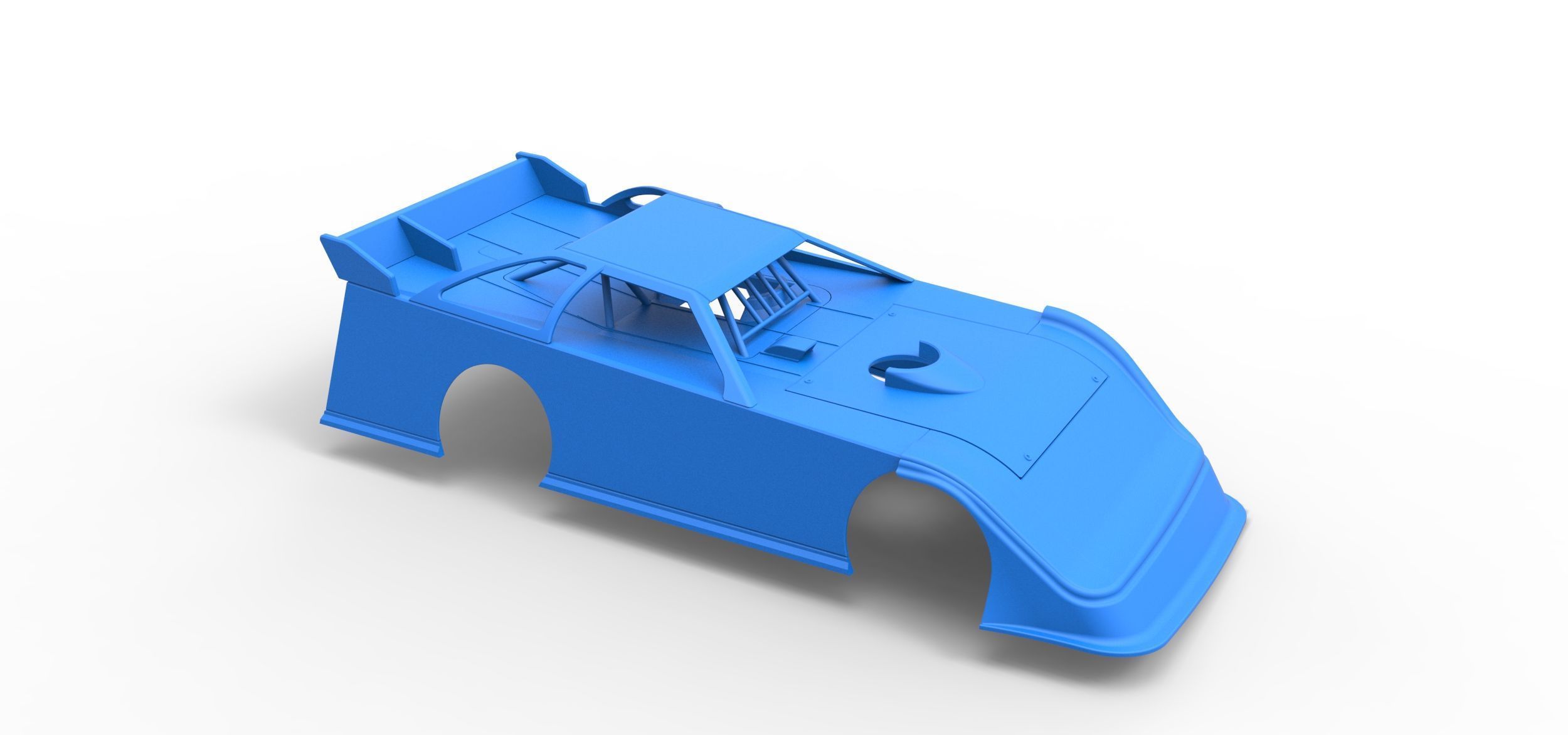 Shell of Super Dirt Late model Version 1 Scale 1 to 25 3D print model_16