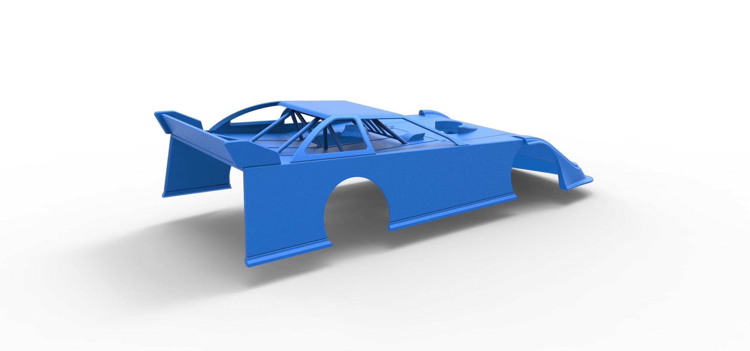 Shell of Super Dirt Late model Version 1 Scale 1 to 25 3D print model_13