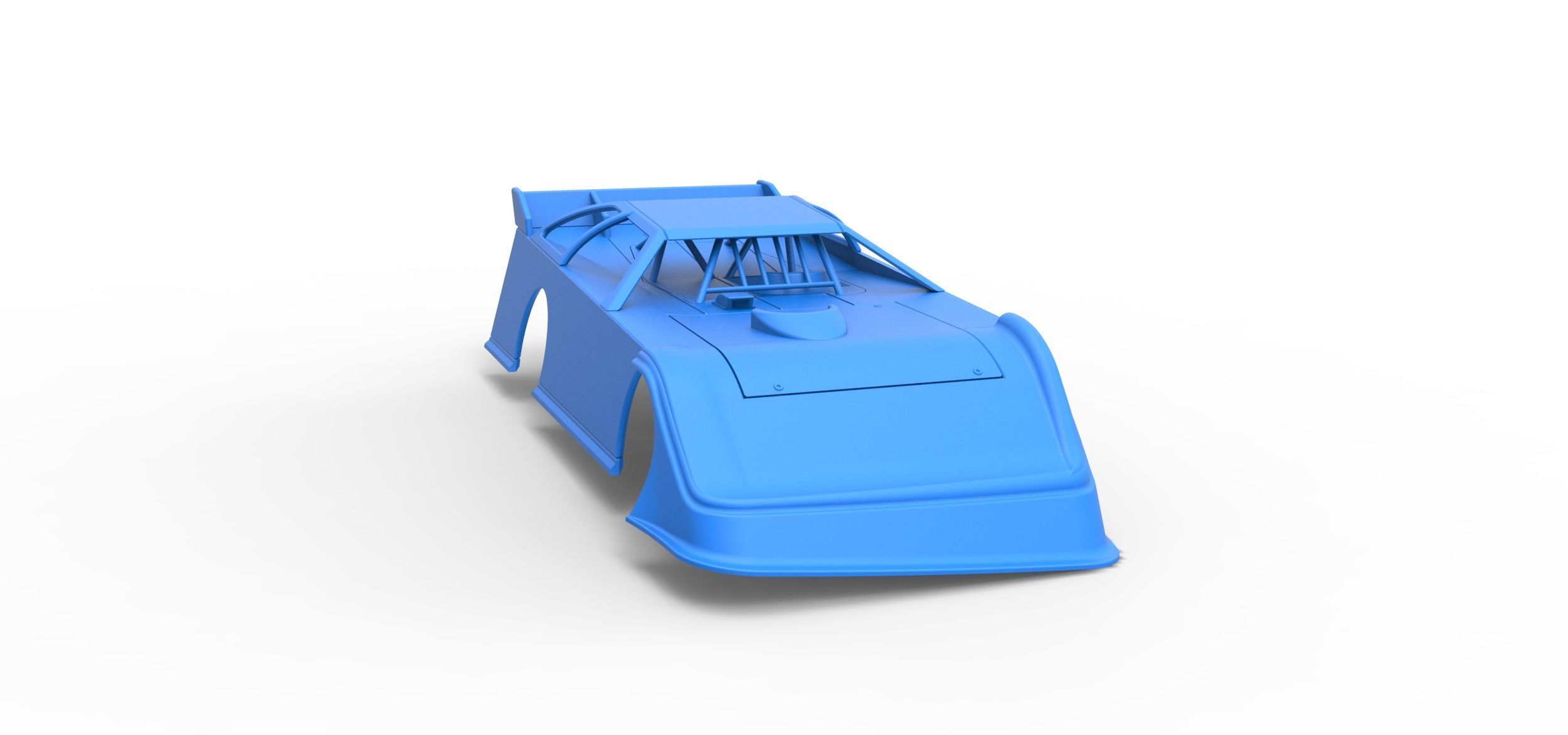 Shell of Super Dirt Late model Version 1 Scale 1 to 25 3D print model_17