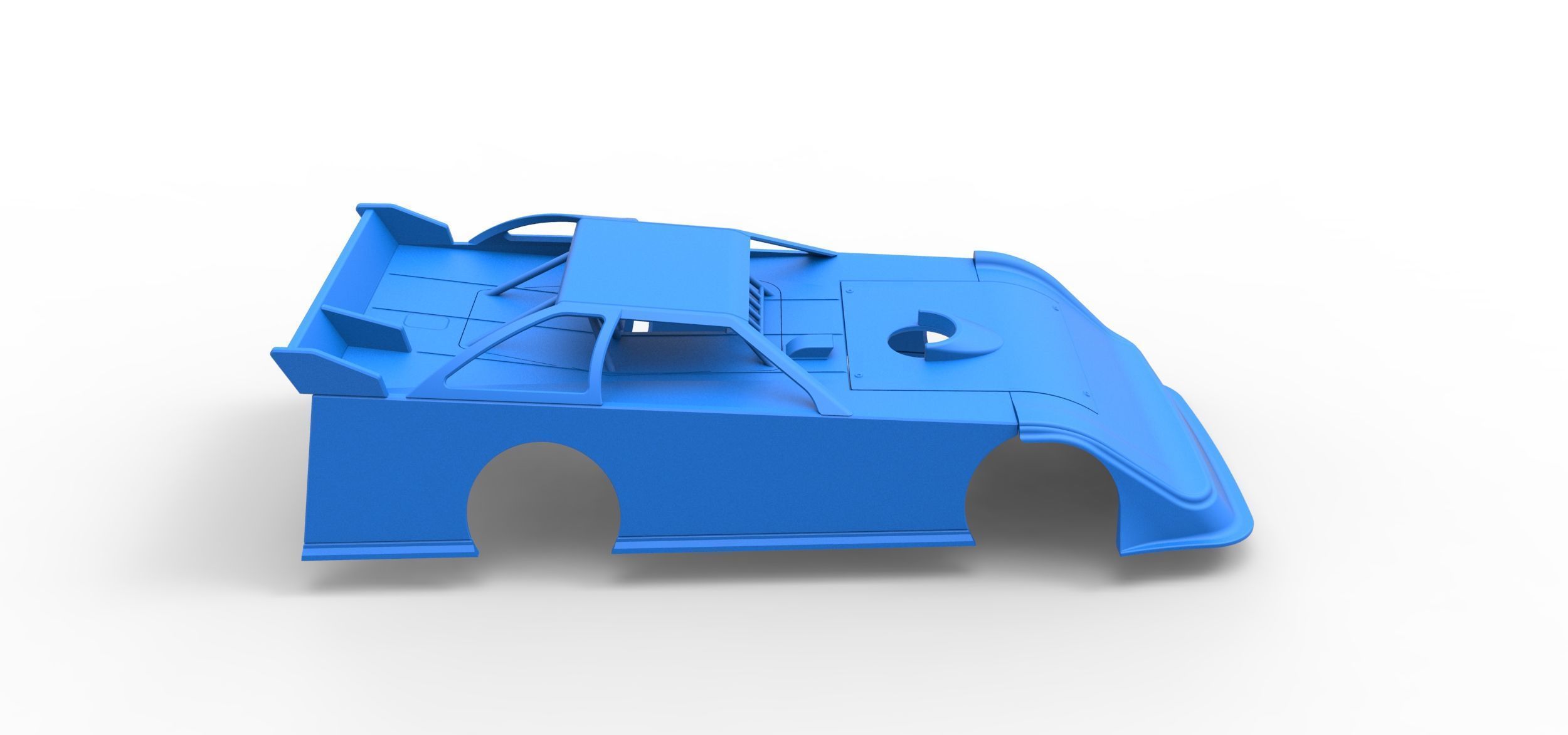 Shell of Super Dirt Late model Version 1 Scale 1 to 25 3D print model_15