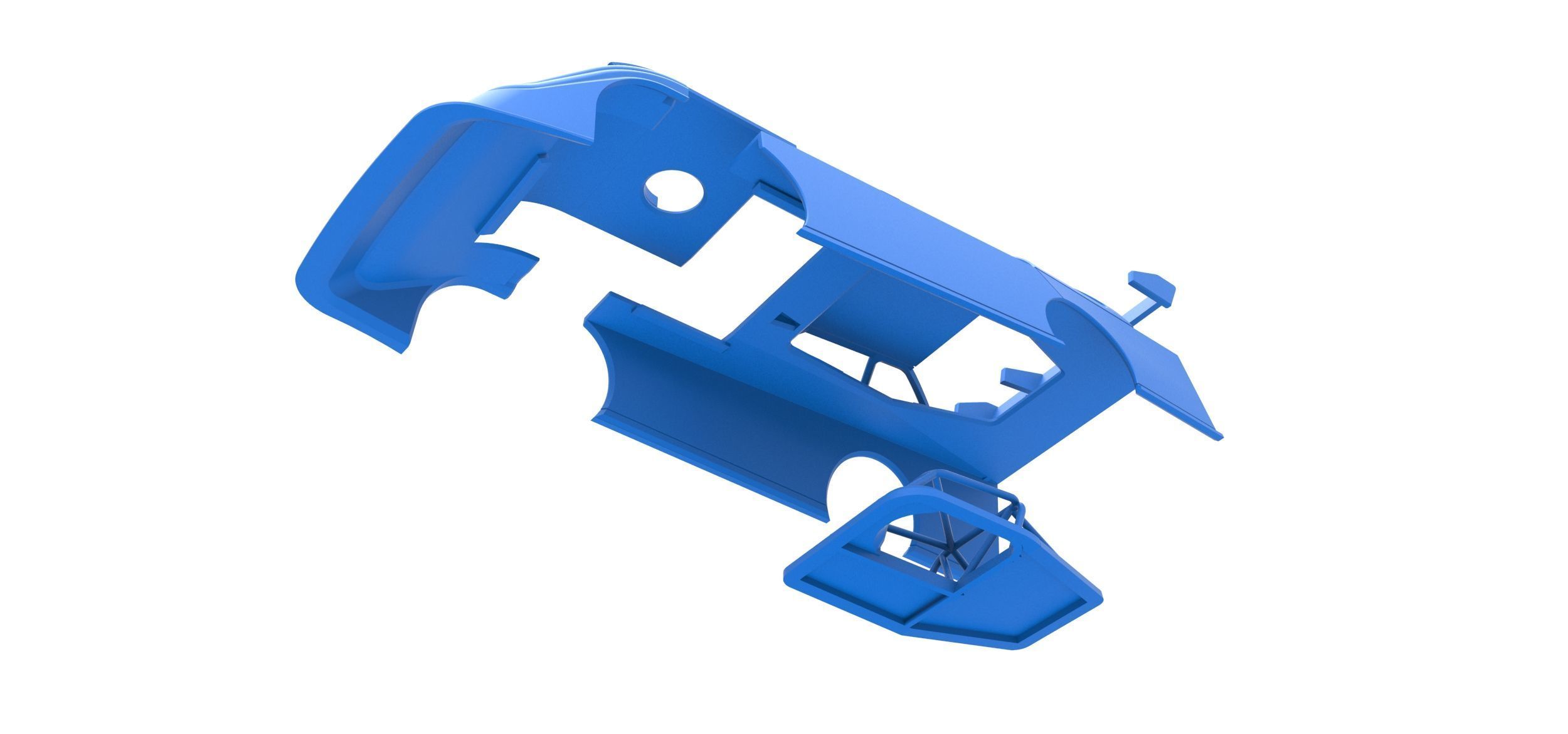 Shell of Super Dirt Late model Version 1 Scale 1 to 25 3D print model_20