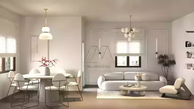 psychologist office model and vray