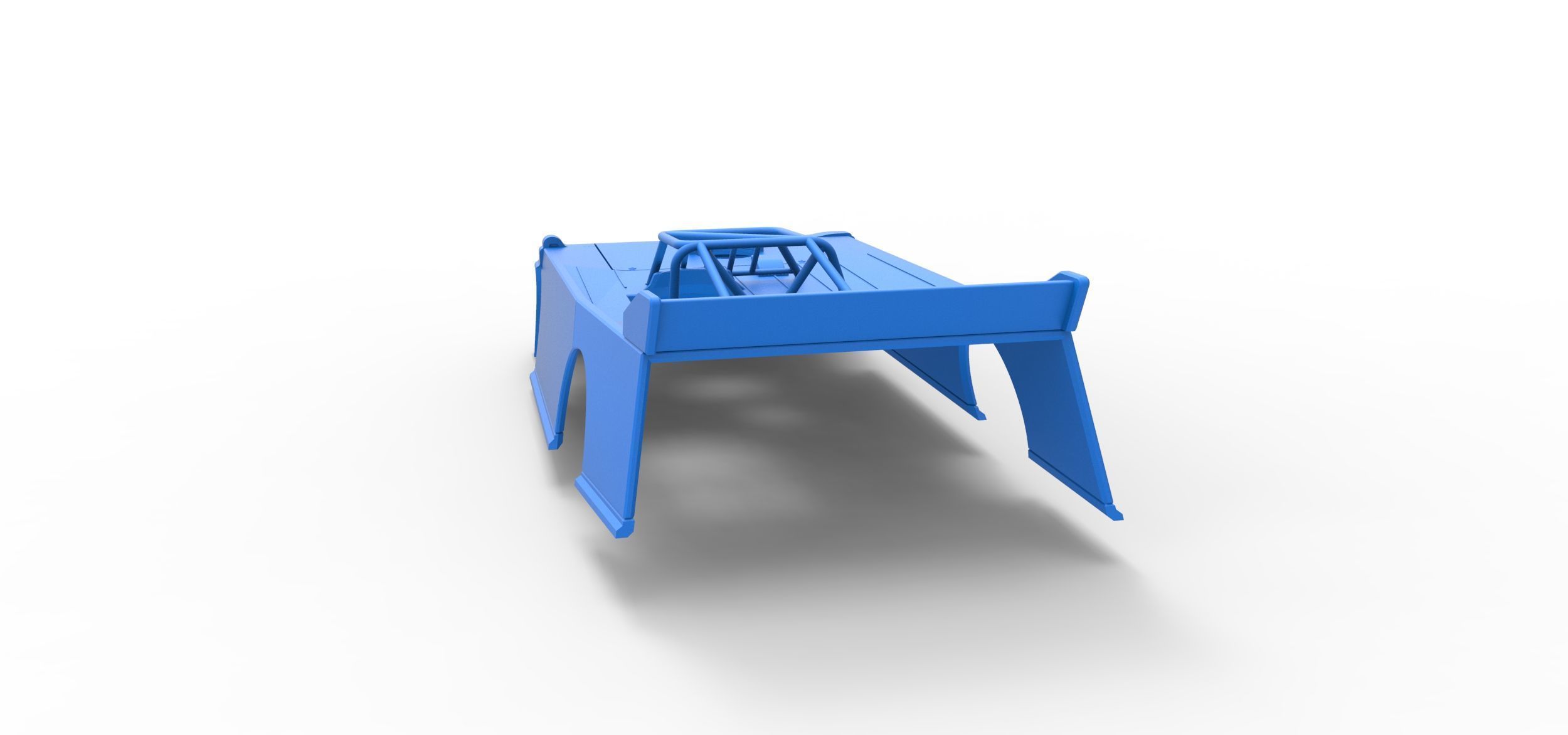 Shell of Super Dirt Late model Version 2 Scale 1 to 25 3D print model_10