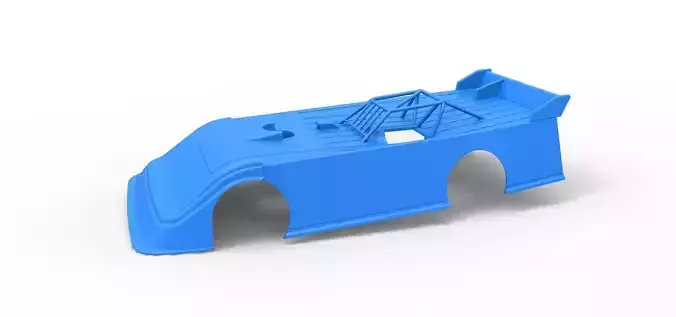 Shell of Super Dirt Late model Version 2 Scale 1 to 25