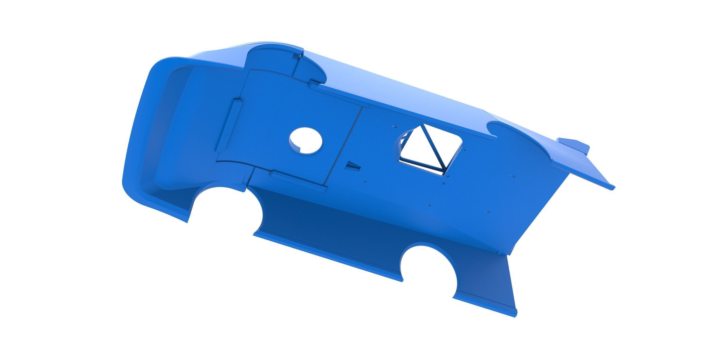 Shell of Super Dirt Late model Version 2 Scale 1 to 25 3D print model_2